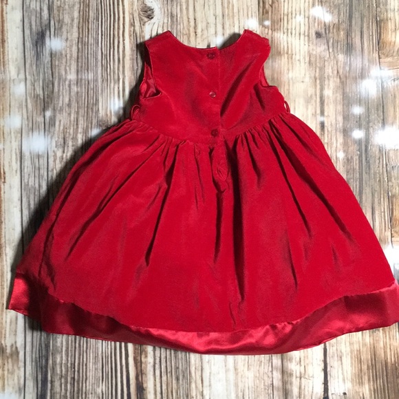 Red Velvet Dress - Picture 5 of 5